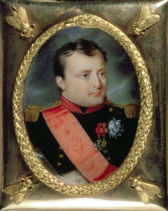 Miniatura di ritratto di Napoleone Bonaparte, 1815